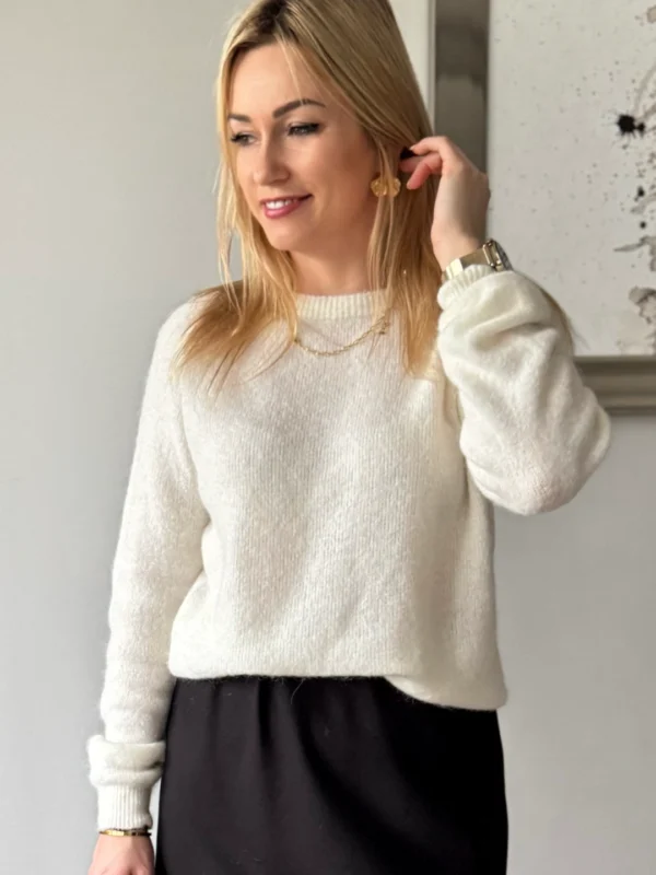 sweter baby alpaka biały Toscana-39 kremowy